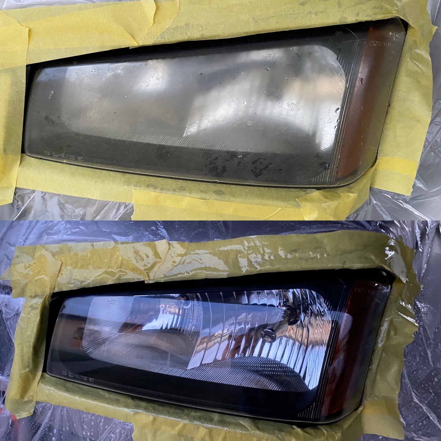 Headlight Restoration - On-Site Service