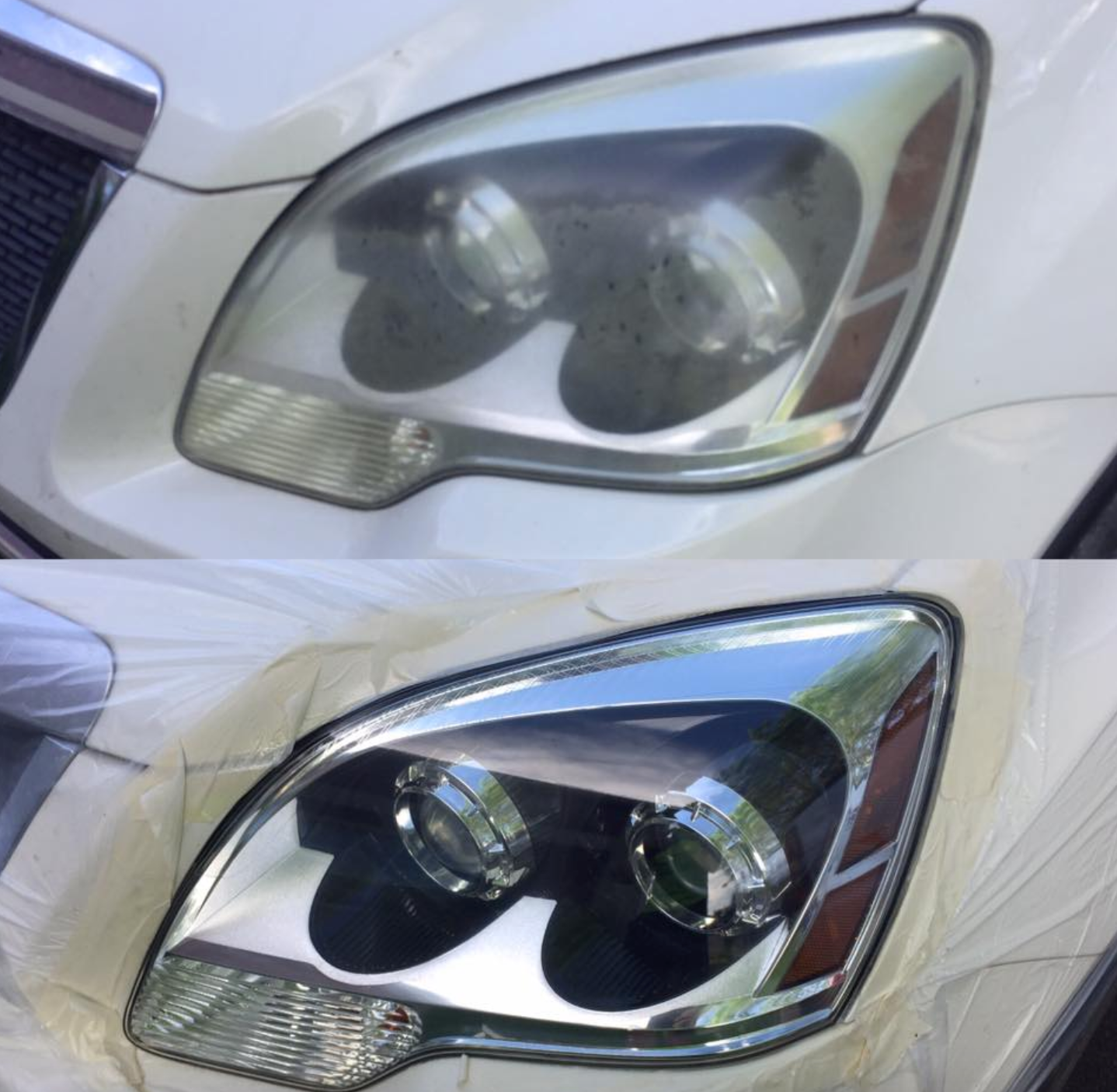 Headlight Restoration - On-Site Service