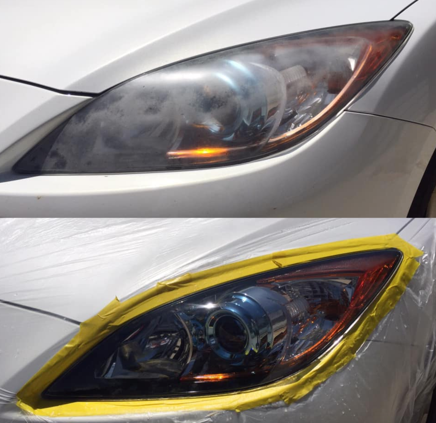 Headlight Restoration - On-Site Service